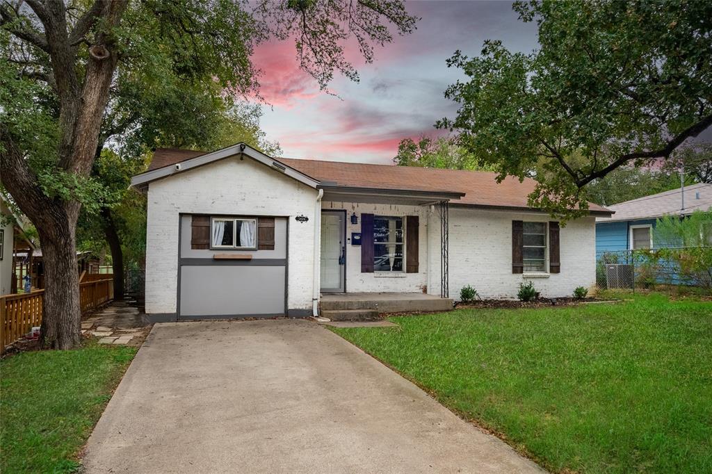 Step back in time to the enchanting 1940s with this captivatingly remodeled home, showcasing timeless Craftsman-style features. The essence of this home has been revitalized, featuring fresh paint adorning the kitchen cabinets and every corner, and a beautifully remodeled bathroom. Boasting three generously sized bedrooms, including a converted garage that offers the versatility to become an office, playroom, media room, or personal gym. The spacious backyard presents a canvas for the imaginative soul to shape into something extraordinary. Original hardwood floors, a testament to the home's original craftsmanship, grace this living space with their enduring charm. Foundation has been restored and has a lifetime transferrable warranty. Buyer and Buyer's agent to do their due diligence to verify all information and lot dimensions. Book your Showing Today!