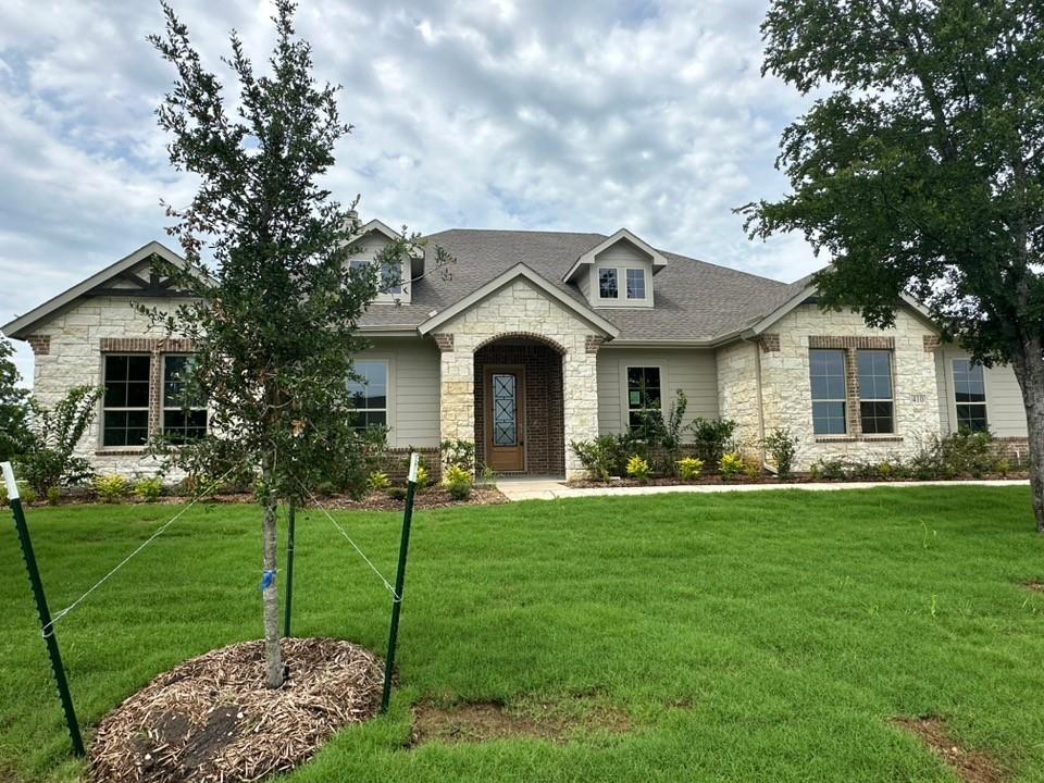 Estimated July 2026 completion! Ask us about our Trade In Trade Up Program, we can buy your home if you buy ours! 1.23 acres! Introducing The Cedar Sage by Riverside Homebuilders—a single-story haven spanning 2,857 square feet, offering simplified living without compromising luxury. Approach the grandeur of the home through a covered porch, setting the stage for the elegance that lies within. Enter through the foyer, where to the right, a versatile flex room awaits—which is perfect for a cozy home office or creative space. To the left of the foyer, discover three traditional bedrooms, each accompanied by its own walk-in closet and a shared full bath—providing comfort and privacy for family or guests. The journey continues into the heart of the home, revealing a sprawling family room and a designer kitchen adorned with a spacious island, which is truly an entertainer's dream. For added convenience, a game room or flex room is tucked away in the back left, offering endless possibilities for use. On the opposite side of this ranch-style home, the owner's suite beckons with a spa-like bathroom and an expansive closet, creating a private retreat that you’ll never want to leave. Adjacent to the three-car garage, a mud bench and laundry room enhance practicality, while a sizable covered back patio invites outdoor living and relaxation. Whether you’re looking to experience the simplicity of one-story living or enhance your lifestyle with a taste of luxury—the Cedar Sage can give you the best of both worlds, embodying Riverside Homebuilders' commitment to blending functionality with exquisite design for a truly exceptional living experience.