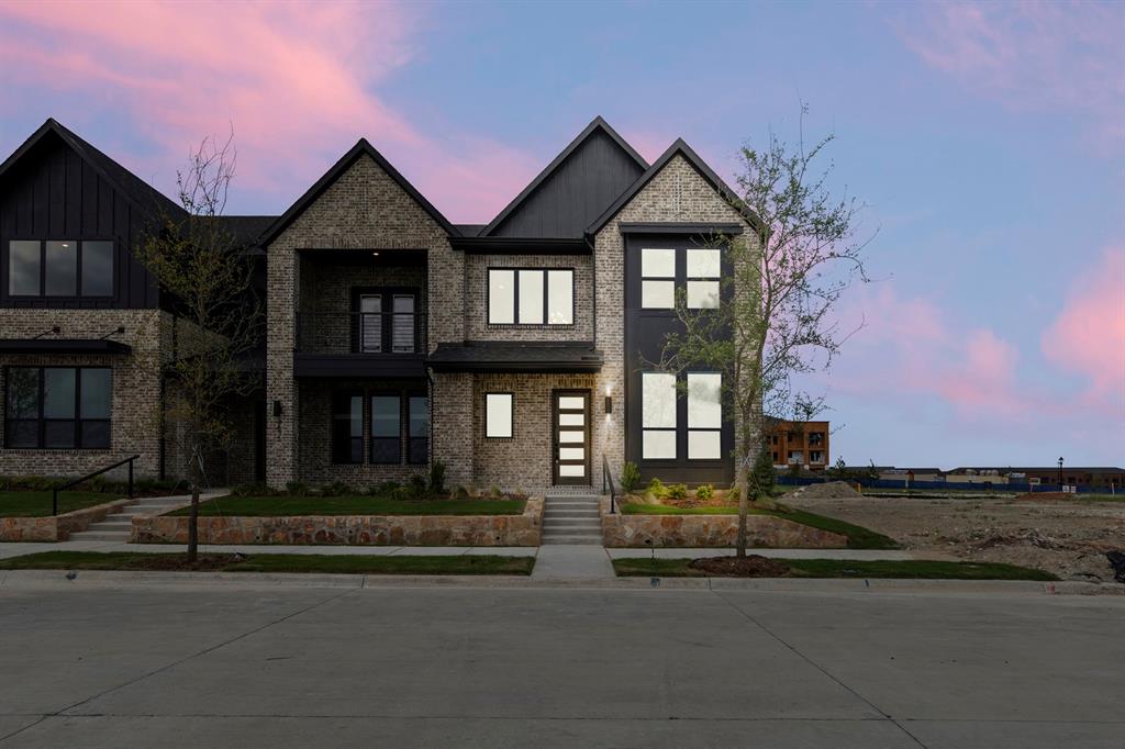 MLS# 21020334 - Built by Drees Custom Homes - Ready Now! ~ Discover contemporary living in this proposed 3-bedroom, 3-bathroom townhouse in the desirable Ridgeline Towns subdivision. Spanning 2,455 square feet, this modern home features an open floorplan with two spacious living areas and a dining area perfect for entertaining. The kitchen boasts an island, pantry, and decorative lighting, while all bedrooms include walk-in closets for ample storage. Enjoy outdoor living on the covered patio or balcony, surrounded by a lush greenbelt and mature trees. Additional highlights include ENERGY STAR heating and cooling systems, a two-car garage, and a corner lot with a sprinkler system. Located within the McKinney ISD, this home is near highly-rated schools. Embrace a modern lifestyle in this thoughtfully designed residence.  **VIP PROMOTION for the first 5 buyers!**