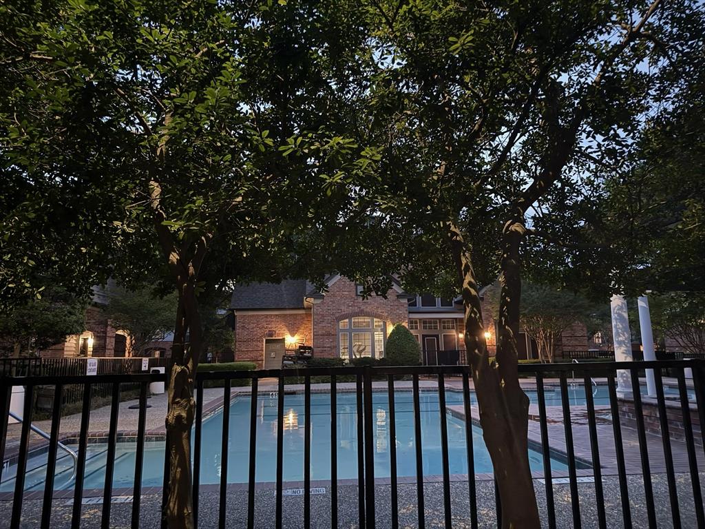 Welcome to Marquis at Preston Park, one of Plano’s most sought-after condominium communities, ideally located near the vibrant intersection of Park Boulevard and Preston Road. This beautifully appointed one-bedroom, one-bath residence on the GROUND LEVEL, WITH NO STAIRS, offers exceptional convenience with Trader Joe's, REI, HEB, Whole Foods, Legacy West, an abundance of restaurants, shopping and hospitals, all within walking distance or a very short drive.
Perfectly positioned directly in front of the community swimming pool, this unit enjoys a serene and inviting setting with easy access to community amenities.
Inside, the home features thoughtful upgrades and modern comforts throughout. The spa-inspired bathroom boasts a low-maintenance Jacuzzi shower with mold-resistant materials, a Toto Washlet bidet, and a stylish lighted décor mirror. The kitchen is equipped with a water purification system, enhancing everyday living with clean, filtered water.
Additional highlights include full-size washer and dryer space, elegant plantation shutters, ceiling fans, and rich hardwood flooring that flows seamlessly throughout the home.
Combining comfort, convenience, and upgraded finishes in a prime location, this condo offers an exceptional opportunity for low-maintenance living in the heart of Plano.