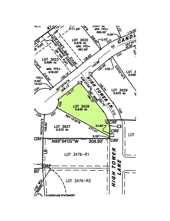 Build your dream home on this perfectly situated lot in the heart of Pecan Plantation.
Ideally located close to all the amenities and access to both entrances.