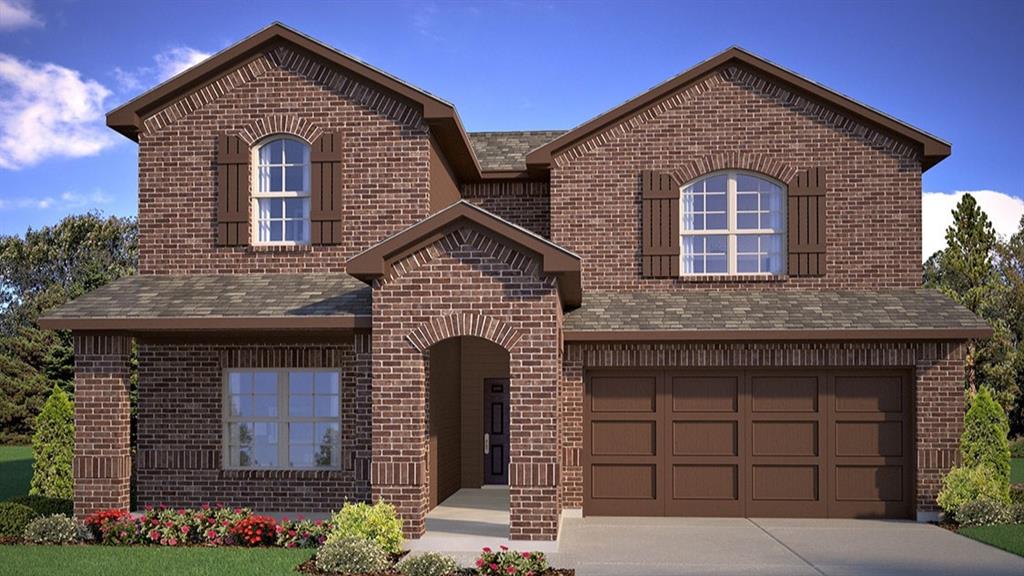 D.R. Horton America's Builder is now selling in the new phase in their fabulous community of Bluestem in Rhome and Northwest ISD! A Master Planned Community offering spacious open floor plans, new interior and exterior design elements with cutting edge products and features for every stage in life! Stunning 4-bedroom Glenwood Floorplan-Elevation C, with an estimated Summer completion. Large Chef's Kitchen with Quartz Countertops, Stainless Steel Appliances, Gas Range, Island, Pendant Lights, Butlers and W-I Walk-in Pantry. Mud Bench and large main Bedroom with dual sink Quartz top Vanity, oversized Shower with seat, Linen and walk-in Closet. Partial Gutters, front Coach Lights, Tankless Water Heater, Designer Pkg including tiled Entry, Halls, Kitchen and Wet Areas plus Home is Connected Smart Home Technology. Quartz countertops in second Bath. Covered back Patio, 6 ft fenced backyard, Landscape Pkg, Sprinkler System and more! Bluestem boasts a convenient location near the intersection of Highway 114 and FM 3433. Community Resort Style Pool, Cabana, Playground, Dog Park, Trails and stocked Fishing Pond!