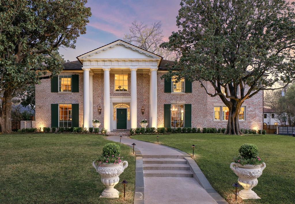 Set on a quiet, tree-lined block in one of Dallas’ most coveted neighborhoods, 4343 Rheims Place
is a beautifully reimagined residence where timeless architecture meets exceptional designer
refinement. Following an extensive 2023- 2024 renovation and square footage addition by Caitlin
Wilson Design in collaboration with Briggs Architecture and Design, the home has been thoughtfully
transformed with meticulous craftsmanship, elevated materials, and a sophisticated yet inviting
aesthetic. From the moment you enter, light-filled interiors reveal layered textures, custom millwork,
and curated finishes that reflect the signature elegance of the renovation. Gracious living and dining
spaces are designed for both effortless entertaining and elegant daily living, blending classic
proportions with fresh design. The kitchen serves as the heart of the home, appointed with Blue
Star appliances, bespoke cabinetry, and refined surfaces that marry beauty with function. Private
living quarters provide serene retreats, including a luxurious primary suite with a spa-inspired bath. Each additional bedroom and bath continues the home’s thoughtful
design language, offering comfort, style, and flexibility for family and guests. The backyard is a
true resort-style extension of the home. Designed for recreation and relaxation alike, the outdoor
space features a sparkling pool and a sport court configured for pickleball and basketball, along
with multiple areas for lounging, dining, and entertaining throughout the year. With its designer
pedigree, comprehensive renovation and expansion, and exceptional outdoor amenities, 4343
Rheims Place offers a rare opportunity to enjoy a move-in-ready luxury residence in the heart of
Highland Park.