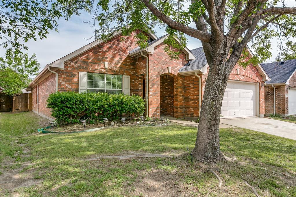 Welcome to this beautifully maintained 4-bedroom, 2-bath home in the desirable Paloma Creek South community. Offering 1,816 sq ft of single-story living, this move-in-ready property features an open layout, modern finishes, and a comfortable, functional design perfect for everyday living.
The spacious living room includes a cozy family-room fireplace and flows seamlessly into the dining area and kitchen. The kitchen offers granite countertops, a butler’s pantry, built-in cabinetry, and a gas range—ideal for cooking and entertaining. Luxury vinyl plank and tile flooring add durability and style throughout the home. The private primary suite features a garden tub, separate shower, dual vanities, and a generous walk-in closet. Three additional bedrooms, each with ceiling fans, provide excellent flexibility for family, guests, or a home office. Additional highlights include a smart home system, ENERGY STAR–qualified HVAC and cooling equipment, a 2-car attached garage with a garage door opener, a fenced backyard, durable brick construction with a slab foundation, and city utilities with an individual water meter. New Roof installed in 2025! New HVAC 2024! New Luxury vinyl plank flooring 2025! Located in Denton ISD and minutes from schools, shopping, dining, and major commuter routes, this home offers both convenience and community, with Paloma Creek residents enjoying access to neighborhood amenities and a welcoming environment. A well-cared-for, move-in-ready home in a thriving Little Elm location, this home is an excellent opportunity for buyers seeking comfort, value, and convenience.  Information provided is deemed reliable but not guaranteed. Buyer and buyer’s agent are responsible for verifying all measurements, schools, HOA details, taxes, and property information.