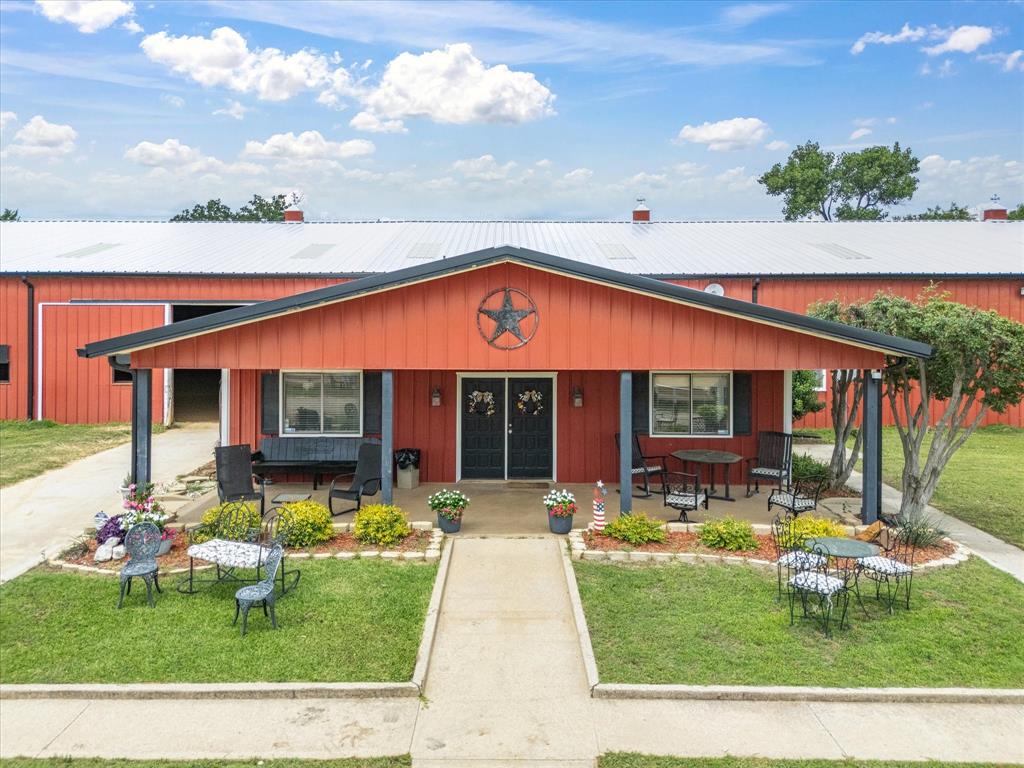Located in the heart of Flower Mound, this 18± acre horse facility is set up and ready to go. Features include a 70' x 160' indoor arena, 150' x 300' outdoor arena, a 100x240 outdoor lighted arena, approximately 62 stalls, multiple barns, turnout paddocks, sixteen private paddocks and three additional ½ acre private paddocks with Loaf sheds, pipe fencing, pond, and support facilities for boarding and training operations. The property has 640 ft of road frontage.  Only one of the four parcels is ag exept, refer to agent. Excellent access, ample trailer parking, and a rare combination of acreage, infrastructure, and location in southern Denton County.