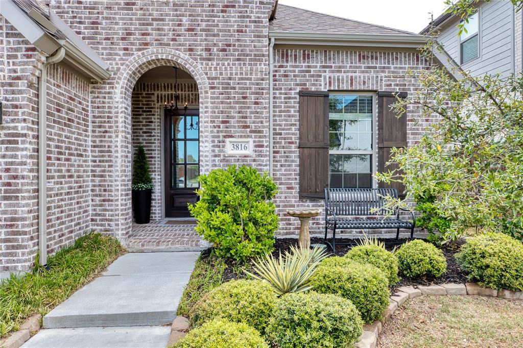 Welcome to this immaculate one-story Drees Custom Home with 4 Bedrooms + Office or Separate Dining Room! The Cunningham floorplan is thoughtfully designed to feel larger. Stunningly beautiful hardwood floors and 10-foot ceilings. The primary shower is extra large with a spa-like feel. Includes all kitchen and laundry appliances, a modern tankless hot water heater, and plenty of smart home features to keep your electric bills lower. Plenty of backyard grassy space with a nice covered patio. Residents of Timber Creek in McKinney enjoy a community with highly-rated public schools, swimming pool, firepit, playground, a fishing pond with a gazebo, and 25 miles of walking or hiking trails with tons of trees. The sunset views from the front door are too stunning to capture on pictures. Come see this unique and beautiful custom home before it sells.