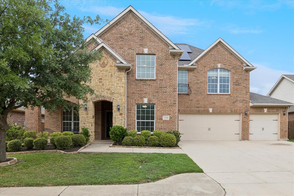 Tucked into the West Bend North subdivision in Burleson, this beautifully maintained 3-bedroom, 3-bath home offers the perfect blend of comfort, space, and elevated everyday living. Step inside to soaring ceilings, rich natural light, and an open layout designed to feel both grand and welcoming. The spacious living room is anchored by a stunning stone fireplace and expansive windows that frame views of the backyard oasis. The kitchen offers abundant cabinetry, generous counter space, and a center island perfect for gathering, meal prep, or entertaining with ease flowing seamlessly into the dining and living areas, creating a connected space ideal for both quiet nights in and hosting friends and family. Retreat to the private primary suite, where you’ll find a relaxing escape complete with a soaking tub, separate shower, and dual vanities. Step outside and discover what truly sets this home apart—a backyard designed for making memories. Enjoy warm Texas days in your private pool, unwind under the covered patio, or host gatherings in a space that feels like your own personal retreat. With its thoughtful layout, timeless finishes, and resort-style outdoor living, this home delivers the lifestyle buyers are searching for in Burleson.