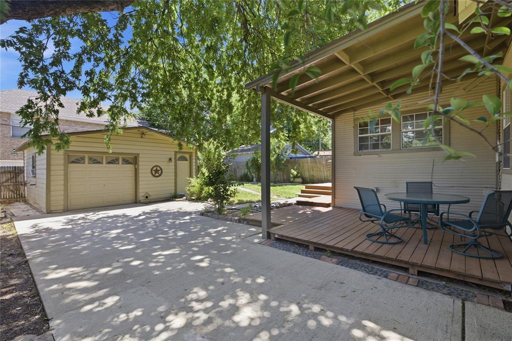 Seller Motivated-RARE opportunity for upside potential in AAA+location. A perfectly positioned Arlington Heights bungalow—thoughtfully refreshed and primed for buyers who value character, creativity, lifestyle, and long-term potential. One block off Byers, minutes to Camp Bowie, the Cultural District, & TCU, this location-driven bungalow sits within one of Fort Worth’s most appreciating neighborhoods—surrounded by world-class museums, boutique shopping, acclaimed dining, & everyday conveniences. Daily essentials are effortless with Central Market nearby, while weekends unfold along the Trinity River at The Shops at Clearfork. The Fort Worth Japanese Garden—minutes away—offers the most serene escapes in Texas. Thoughtfully refreshed to honor original character while offering a clean, elevated canvas for personalization, this home blends charm & livability. Improvements include smooth-finish ceilings, designer Sherwin-Williams paint, LED recessed lighting with pendant fixture, refreshed exterior wood elements, new faucet, disposal & curated garden enhancements. Nearly 300 square feet of combined front & back porch space—an effortless extension of living designed for connection, comfort, creativity, & everyday escape. Freshly stained decking using Sherwin-Williams SuperDeck pairs with flagstone & rock-lined garden beds—offering a strong foundation for evening gatherings, container gardening, or a more tailored retreat over time. A TRUE Terrace Bungalow feel in an authentic setting—within a tight-knit Arlington Heights community known for its pride of ownership, & continued investment. Surrounded by ongoing redevelopment, this property presents a compelling opportunity for an ARTIST, professor, creative professional, TCU affiliate, or lifestyle-driven buyer seeking authenticity, and future upside through thoughtful updates over time.