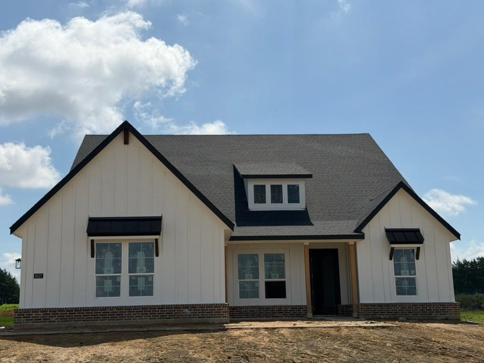 Estimated July 2026 completion! Ask us about our Trade In Trade Up program, we can buy your home! Step into the Bluebonnet by Riverside Homebuilders and embrace a lifestyle of comfort and functionality. With 4 bedrooms and 3 bathrooms sprawled over 2,686 square feet, this single-story haven offers ample space for every member of the family. As you enter through the inviting porch, the airy foyer sets the tone for the home's open layout. To the left, a flex room awaits, beckoning to be transformed into your ideal space—whether you envision a home office, gym or hobby room. Continue through the foyer to discover the heart of the home—a luminous dining room bathed in natural light. Beyond lies the main living area, a seamless fusion of the expansive kitchen, cozy family room featuring a fireplace and a charming nook adorned with picturesque windows. On the right wing of the home, privacy awaits with three traditional bedrooms and a breathtaking owner's suite. The owner's retreat boasts a spacious walk-in closet and a spa-like bathroom, offering a sanctuary for relaxation. Convenience is paramount with the laundry situated just off the bedrooms, accompanied by a mud bench near the garage entrance. To embrace the beautiful DFW weather without having to leave your home, step outside to the generous covered patio—where endless possibilities for outdoor enjoyment await. With its thoughtful design and inviting atmosphere, the Bluebonnet embodies the epitome of charming Texas living for all families alike.