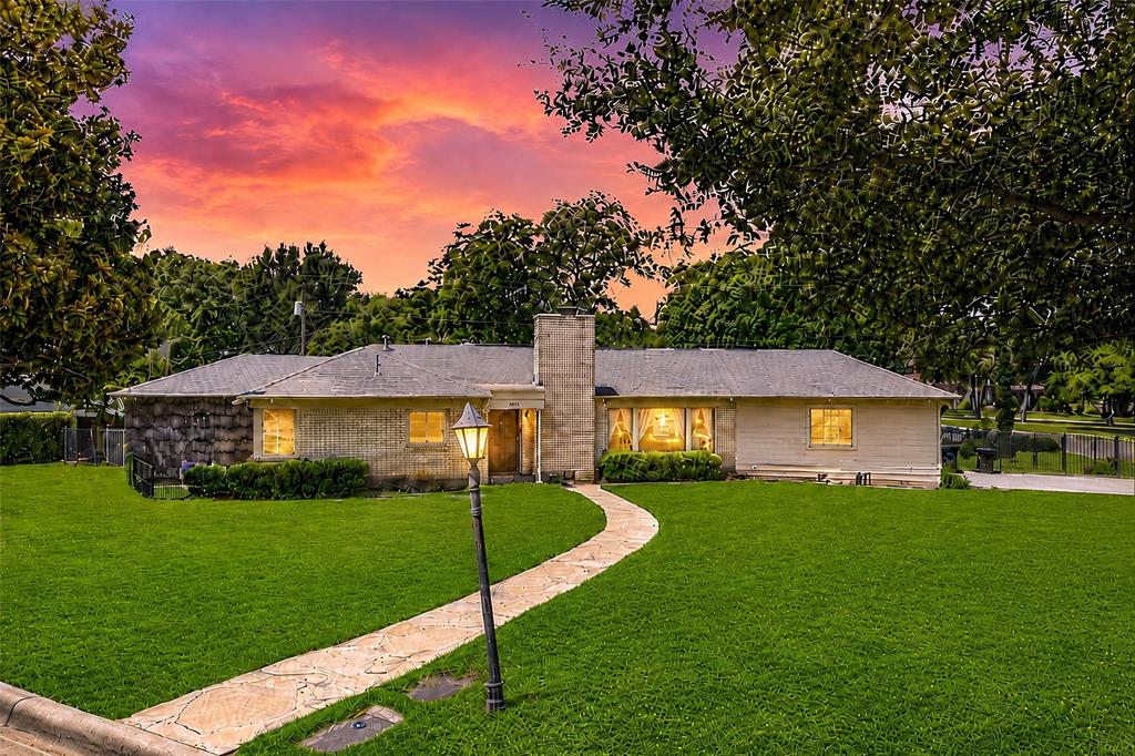 Positioned on one of Fort Worth’s most coveted streets, 2600 Colonial Parkway presents a rare opportunity to secure an oversized corner property just moments from Colonial Country Club. Set on approximately 0.58 acres.  The property offers immediate livability with an existing three-bedroom, two-bath residence, along with outstanding flexibility to renovate, expand, hold for future plans, or create a custom luxury estate.
Surrounded by distinguished homes and mature trees, the property offers the scale, presence, and corner prominence that are increasingly difficult to find in the heart of Fort Worth. Its premier setting provides exceptional curb appeal and architectural possibilities for those looking to design a legacy residence tailored to their own vision. This is not about buying someone else’s dream — it is about securing the location first, then creating your own.
Just minutes from Colonial Country Club, TCU, University Park Village, the Trinity River Trails, Dickies Arena, the Cultural District, Will Rogers Coliseum, acclaimed restaurants, and many of Fort Worth’s most celebrated shopping destinations, the location combines everyday convenience with one of the city’s most established luxury neighborhoods. Golf, tennis, TCU, and Charles Schwab Challenge enthusiasts will especially appreciate the proximity. Zoned to Tanglewood Elementary.
Whether undertaking a thoughtful renovation, building now, or holding for the future, this is a rare opportunity to own a premier Fort Worth address with exceptional long-term potential. Bring your architect, builder, and imagination — then stand on the property and picture what is possible. Secure the location. Create the legacy
