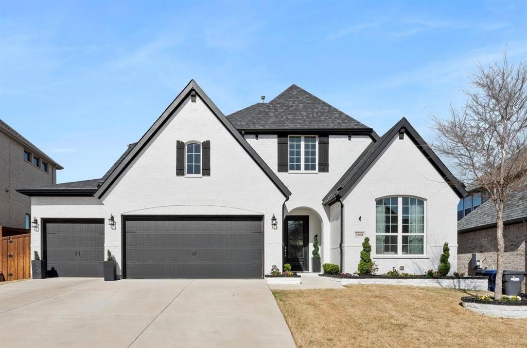 This stunning McKinney home stands out with its rare 4-car garage and entire home generator, offering both unmatched convenience and peace of mind. Whether you need extra space for vehicles, hobbies, or storage, this home is designed to fit your lifestyle.

Inside, the bright and inviting open-concept kitchen and living area is perfect for entertaining, featuring a cozy fireplace, a small bar, and upgraded stainless steel appliances—including a double oven. The kitchen boasts an abundance of counter space and cabinetry, making it a dream for any home chef. High ceilings and large windows fill the space with natural light while offering views of the private backyard, complete with high fencing for added seclusion.

Upstairs, enjoy a spacious game room just outside the media room, complete with a wine fridge, sink, and bar area—the ultimate setup for game nights, movie marathons, and entertaining guests. The media room with surround sound delivers an immersive theater experience, while the deep soaking tub in the primary bath provides the perfect retreat for relaxation.

Step outside and enjoy the convenience of being within walking distance to two city parks, featuring picnic areas, playgrounds, fishing ponds, and a 7-mile hike and bike trail—ideal for outdoor lovers.

The community offers a vibrant social scene with HOA-hosted events, including an Easter egg hunt, a summer pool bash, a fall festival, and holiday gatherings —all free for residents!

Located close to Costco, shopping, dining, and Cinemark Cinemas, this home truly has it all. Don’t miss your chance to own this exceptional property—schedule your showing today!