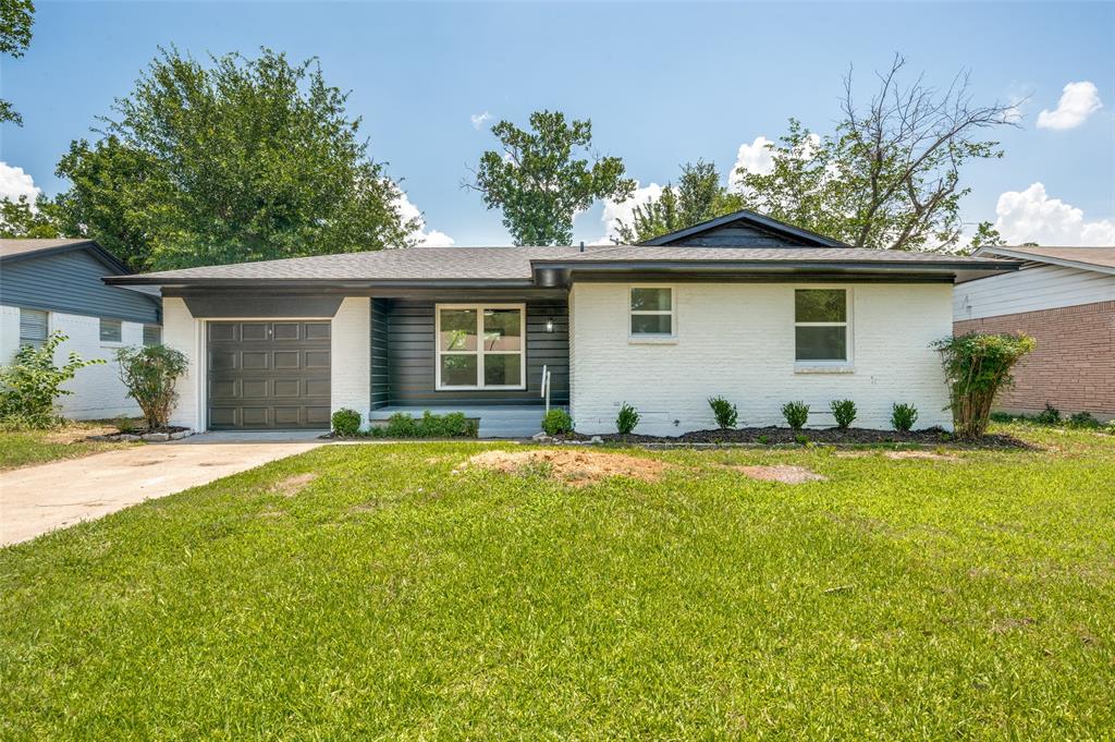Welcome to this beautifully remodeled 3-bedroom, 1.5-bath home in the heart of Lewisville! This move-in-ready property has been thoughtfully updated from top to bottom, offering modern finishes and peace of mind for years to come.

Step inside to discover a stunning new kitchen featuring updated cabinetry, countertops, and brand-new stainless steel appliances. Both bathrooms have been tastefully renovated, while new flooring throughout creates a fresh, modern feel. Major upgrades include a new roof, new energy-efficient windows, and numerous cosmetic improvements throughout the home.

The attached 1-car garage adds convenience and extra storage space. Whether you're a first-time homebuyer, downsizing, or searching for a turnkey investment property, this home is ready for its next owner with all the heavy lifting already done.

Conveniently located near shopping, dining, schools, and major highways, this fully renovated Lewisville gem offers the perfect blend of style, comfort, and convenience. Schedule your showing today!