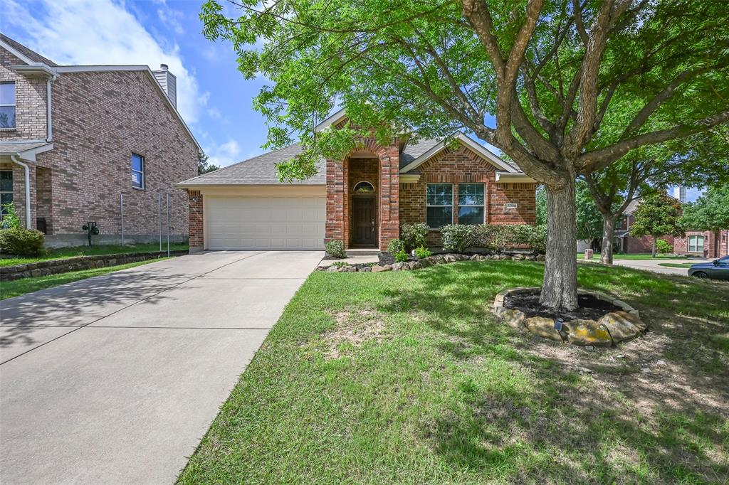 Welcome to this beautifully updated home situated on a premium corner lot in the sought-after Summit View Lake community of McKinney, conveniently located near the neighborhood pool, park, scenic lake, and walking trails. With stylish updates throughout and access to highly acclaimed Prosper ISD schools, this home offers the perfect blend of comfort, convenience, and modern design.

Step inside to discover fresh contemporary paint, new luxury flooring, soaring ceilings, and an abundance of natural light. The spacious living room features a cozy wood-burning fireplace and flows seamlessly into the updated kitchen, complete with granite countertops, stainless steel appliances, and a gas range—perfect for everyday living and entertaining.

The elegant formal dining room provides an inviting space for gatherings and special occasions. A desirable split-bedroom floor plan offers privacy, with the primary suite serving as a relaxing retreat featuring vaulted ceilings, large windows, an en-suite bath with double vanities, a soaking tub, separate shower, and a spacious walk-in closet.

Two additional bedrooms and a full bathroom provide flexibility for guests, a home office, hobbies, or additional living needs. Outside, enjoy a private fenced backyard with plenty of room to relax and unwind.

Located just minutes from shopping, dining, recreation, and major commuter routes, this beautifully maintained home combines designer-inspired updates, exceptional neighborhood amenities, and an outstanding location within Prosper ISD. Move-in ready and waiting for its next owner—schedule your showing today!