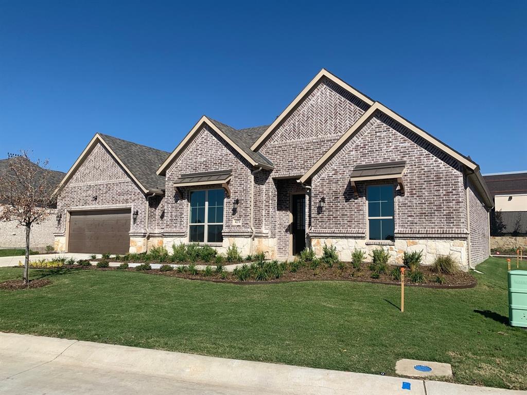 Brand New Master Planned Community, Ladera at Prosper will be the Premier Active 55+ community in the area! Designed to complement the existing qualities that have come to define the area while uniquely serving the needs of Active Adults age 55 & above. Upon completion, Ladera Prosper will feature 224 beautifully designed, luxury Active Adult homes. Our open, light-filled homes are designed to make living more comfortable, with flexible and spacious living areas & luxury features throughout. Ladera Prosper is our newest boutique community. Our newly redesigned Hub building features an oversized gathering area perfect for gathering, yoga studio, fitness center, private meeting room, covered patio, outdoor pool with bar-b-que grill & pickleball courts. Walking paths lead you to scenic green space & connect with the Prosper Trail system. The Toscana  features 2 bedrooms, 2 baths, an office and is foam Encapsulated. Est. Comp. Summer 2023