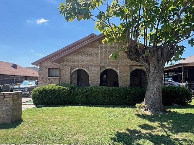Great Location at 716 E Harvey in Fort Worth! This versatile 3-bedroom, 2-bathroom home offers plenty of space, functionality, and opportunity. Inside, you’ll find two living areas—one at the front entry and a large family room at the back, perfect for entertaining. The home also features two dining areas, a dedicated office nook next to the full-size laundry room, and generously sized bedrooms. One bedroom has been opened up for additional space but can easily be converted back into a private third bedroom with its own large walk-in closet. An additional built-in walk-in closet provides extra storage. Enjoy relaxing on the covered front porch or the covered back patio, both ideal for gatherings. The spacious backyard offers even more room for entertaining, along with a detached covered garage. Behind the garage, you’ll find a versatile auxiliary unit with water connection, making it a great guest space, workshop, or hobby area. A long driveway provides plenty of parking. Additional updates include a new water heater installed in 2021. Whether you’re looking for a move-in ready home, a renovation project to match your style, or a great investment property, this home is a fantastic opportunity. Don’t miss your chance to make 716 E Harvey yours! This will also make a great investment property as well!
