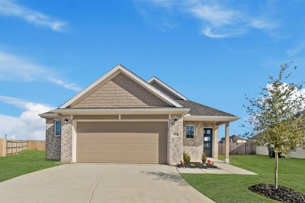 Welcome to Rocky Creek Crossing, Legend's newest community in Fort Worth, TX! The Aspen floorplan is a charming 1-story home and features 3 bedrooms, 2 bathrooms, and a 2.5-car garage! This home has it all, including privacy blinds and vinyl plank flooring throughout the common areas! The gourmet kitchen is sure to please with 42” white cabinetry, granite countertops, stainless-steel appliances, and a box window at the dining area! Retreat to the Owner’s Suite featuring granite countertops, a separate tub and shower, and a walk-in closet! Enjoy the great outdoors with full sod, a sprinkler system, and covered patio! Don’t miss your opportunity to call Rocky Creek Crossing home, schedule a visit today! *Please use Google Maps for the best driving directions. *