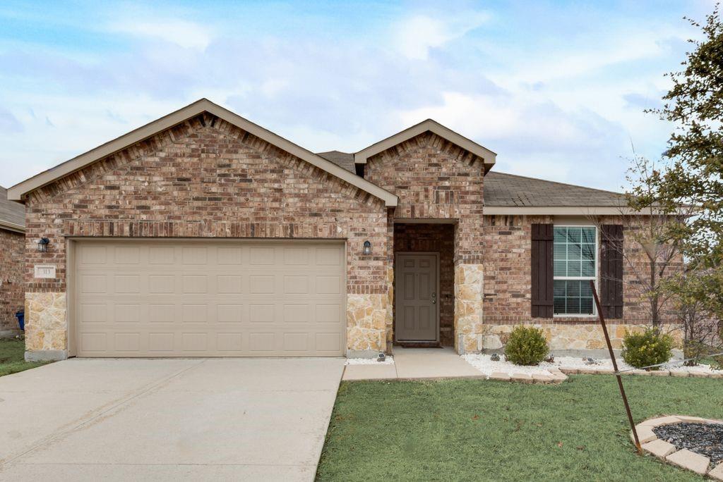 Come and enjoy life in the quiet and welcoming Spring Meadow addition of Woodcreek in Fate, TX! Conveniently located with easy access to I-30, this home is just minutes east of Rockwall’s popular dining, shopping, and entertainment options—offering the perfect balance of small-town charm and city convenience.

This beautifully updated 3-bedroom, 2-bathroom home with a dedicated office features a desirable open-concept floor plan and split bedrooms, providing both functionality and privacy. Recent updates throughout the home include new flooring, fresh interior paint, updated baseboards, and modern light fixtures that give the space a bright, refreshed feel.

The heart of the home is the stunning kitchen, complete with a large center island, stainless steel appliances, new quartz countertops, and updated faucet and hardware—perfect for everyday living and entertaining alike. Cozy up by the fireplace in the living area, or unwind in the tastefully updated bathrooms that add a touch of luxury.

Step outside to a fully fenced backyard, ideal for relaxing, entertaining, or accommodating kids and pets. This move-in-ready home truly has it all—location, updates, and comfort. Call us today to schedule a showing!
