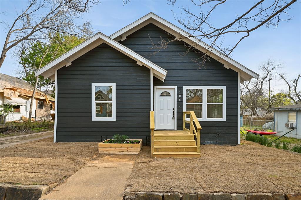 Welcome to 1106 Chestnut, Denison, TX! This beautifully remodeled 3-bedroom, 2-bathroom home is awaiting its new owner. Expertly renovated with a focus on quality and aesthetics, it's perfect for an Airbnb investment or a unique family residence.

Inside, discover a blend of modern updates and timeless charm. The home boasts unique, dark hardwood floors, an oversized walk-in shower, and granite countertops, complemented by stylish tile bathroom floors.

No detail was overlooked in this remodel. The home features new electrical wiring, spray foam insulation, new windows, plumbing, and HVAC, all done to code and permitted by the city of Denison.

Located near the vibrant downtown area, 1106 Chestnut offers the perfect blend of convenience and character. Don't miss your chance to own a home that stands out in today's era of cookie-cutter houses. Schedule your tour today and experience the meticulous craftsmanship and thoughtful design that make this property a true showpiece.