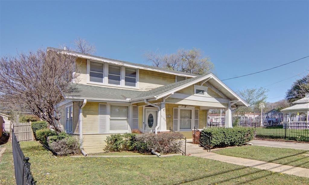 Motivated Seller!  Bring your offers for this magnificent historic home.  This is your opportunity to own this fantastic home in the Historic Handley neighborhood.  This gorgeous home boasts a galley kitchen, two dining areas, two living areas, laundry, bedroom and full bath on the first floor. There are two stairwells to the upper level.  The master bedroom and bathroom are on the second level with a large walk-in cedar closet along with two more bedrooms with full Jack-and-Jill bathroom.  There is lots of room for your family to spread out and live in this beautiful and charming home.  There is a mixture of business and private residences on Handley Dr. This property is ideal for use as a Doctor office, insurance office, etc.  The refrigerator, clothes washer, and dryer are included with the house.  Brand new roof on house and detached garage installed April 2025, new upstairs HVAC installed April 2025.  Come see this awesome property asap!