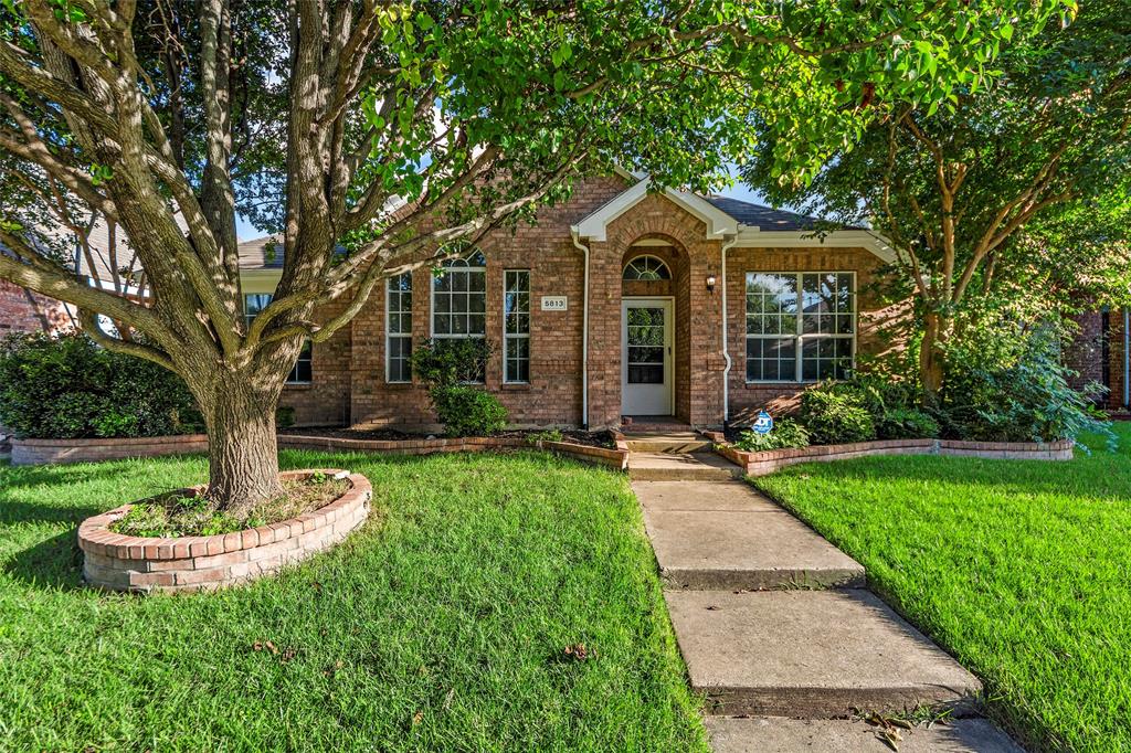 Move-In Ready Beauty w Extensive Updates in a Prime McKinney Location! Welcome home to this beautifully refreshed one-story residence nestled beneath mature shade trees in an established neighborhood. Thoughtfully updated throughout, this home features *fresh interior and exterior paint*, *new wood-look luxury plank flooring*, and *stunning quartz countertops*, creating a bright, modern, and inviting atmosphere from the moment you step inside. The open-concept floor plan offers seamless flow between the kitchen, breakfast area, and spacious family room, making everyday living and entertaining effortless. Vaulted ceilings and abundant natural light enhance the sense of space, while the cozy fireplace serves as the perfect focal point for gathering with family and friends. The updated kitchen showcases crisp white cabinetry, sleek quartz counters, stainless steel appliances, and a functional breakfast bar overlooking the living area. Whether you're preparing meals or hosting guests, you'll appreciate the home's open and connected design. Retreat to the spacious primary suite featuring vaulted ceilings, fresh finishes, and plenty of room to relax and unwind. Additional bedrooms offer flexibility for family, guests, or a home office. Located in a highly convenient area of McKinney, you'll enjoy quick access to shopping, dining, parks, schools, and major commuting routes. With all the major cosmetic updates already completed, this home is truly move-in ready! and waiting for its next owner. Fresh interior & exterior paint. New wood-look luxury plank flooring. New quartz countertops. Open-concept layout. Spacious family room with fireplace. Bright kitchen with breakfast area. Vaulted ceilings. Mature trees and attractive curb appeal. Convenient McKinney location * Move-in ready condition Don't miss this opportunity to own a beautifully updated home that combines comfort, style, and convenience in one exceptional package. Foundation has been done recently w warranty.