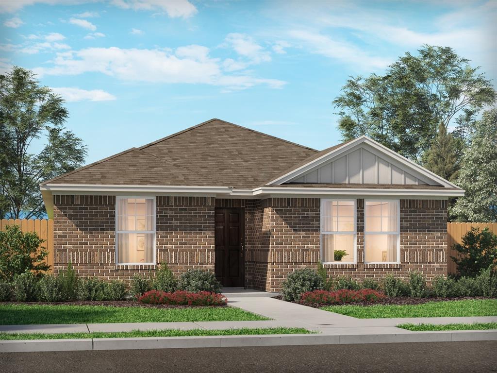 BRAND NEW energy - efficient home Aug 2026! Give the kids their own room or make your visitors feel at home thanks to the Coronado's four bedrooms. White cabinets with veined white quartz countertops, light tan EVP flooring with light taupe carpet. New energy-efficient move-in ready homes in Dallas-Fort Worth include a washer, dryer, fridge, and whole home blinds, plus they can be closing-ready in 60 days or less–guaranteed. Have it all: Relax in your private primary suite, enjoy the covered back patio, and our open concept floorplans, all with easy access to Fort Worth, Arlington, and Grapevine.