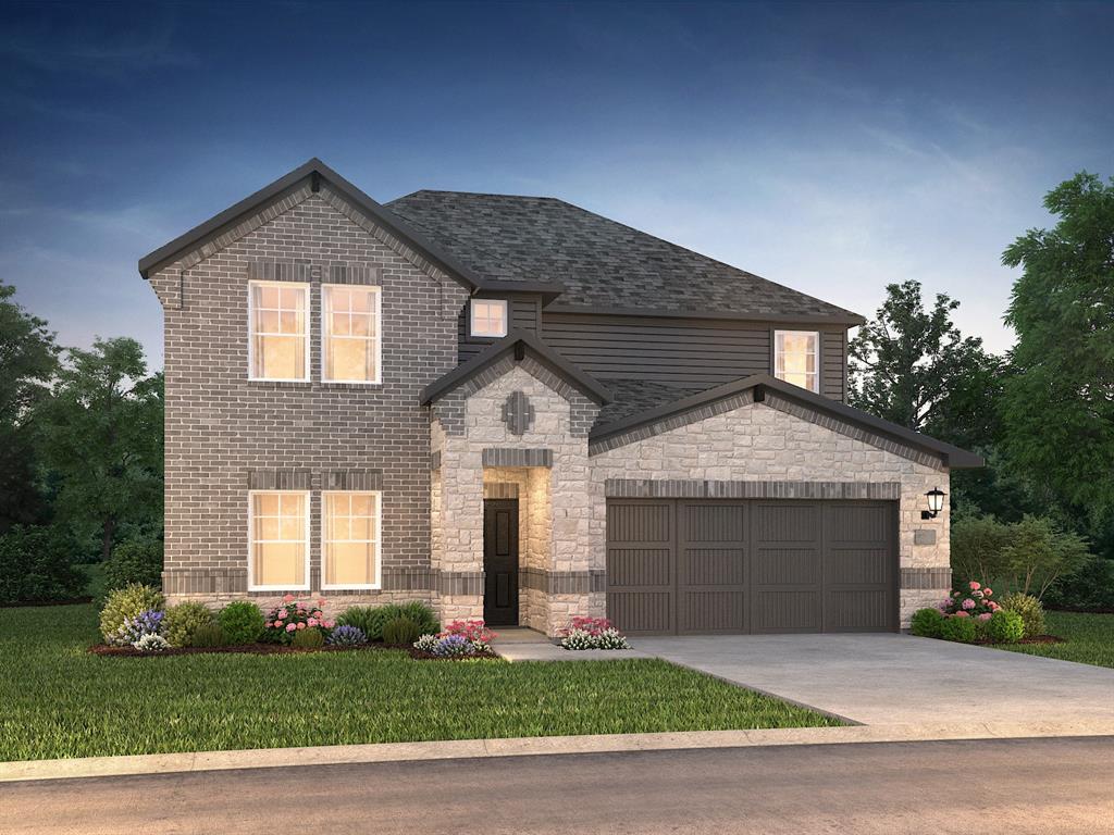BRAND NEW energy - efficient home Aug 2026! Try a new recipe in the Woodside’s impressive kitchen, complete with a useful island and large pantry. White cabinets with veined white quartz countertops, tan tone EVP flooring with gray beige tweed carpet. Spend the weekends debating what activity to do in this amenity-filled community, make a splash in the resort-style pool, pick up a game of basketball, or let the kids loose on the playground. With quick access to US 380, residents will enjoy the benefits of a short commute to downtown McKinney, Frisco, or Richardson to enjoy nearby shopping and entertainment. Each of our homes is built with innovative, energy-efficient features designed to help you enjoy more savings, better health, real comfort and peace of mind.