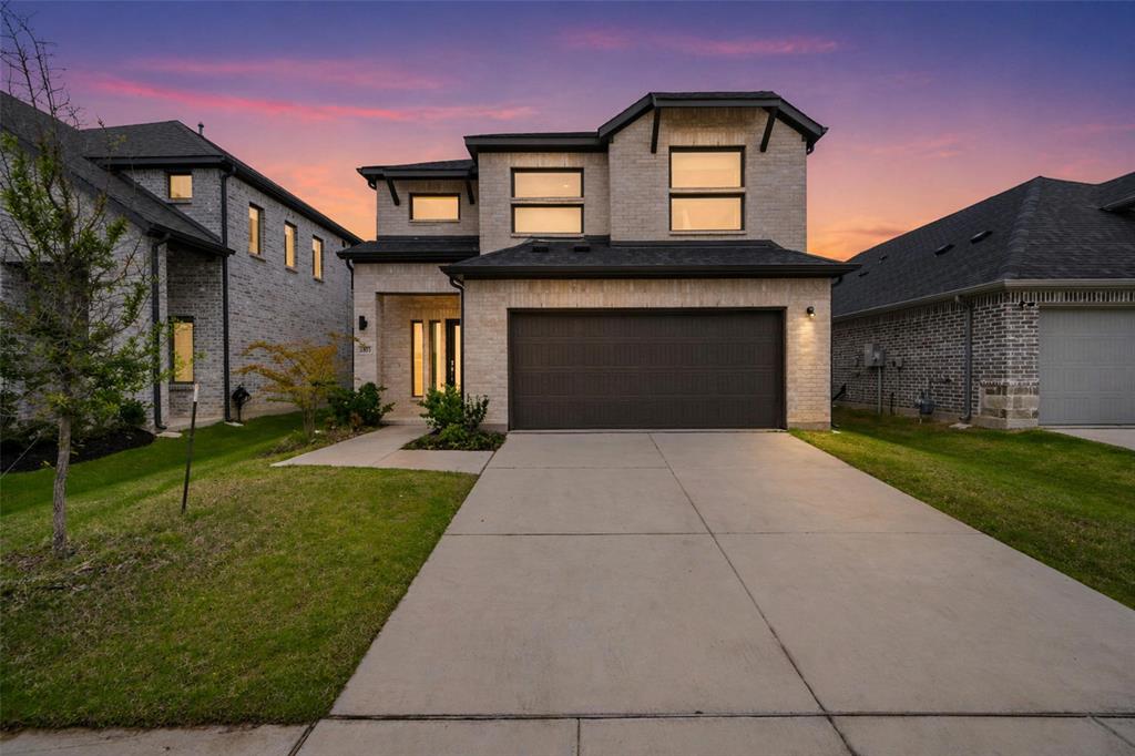 Built by Trophy Signature Homes and move in ready, The Mesquite floor plan offers a refined balance of modern design and everyday functionality. This layout is enhanced by high ceilings and abundant natural light, creating an open and airy feel throughout. Step through a welcoming foyer into an open concept living space where a stylish kitchen flows seamlessly into the dining and family rooms, perfect for entertaining or relaxing at home. The primary suite is conveniently located on the first floor, offering a private retreat with a spacious walk in closet and a spa inspired ensuite bath. Upstairs, secondary bedrooms are thoughtfully positioned along with a versatile loft that can serve as a home office, media room, or study space to fit your lifestyle. Located in highly desired McKinney ISD, this home delivers comfort, efficiency, and contemporary appeal. A perfect option for those searching open concept living, move in ready properties, and modern homes in a desirable and growing community.
