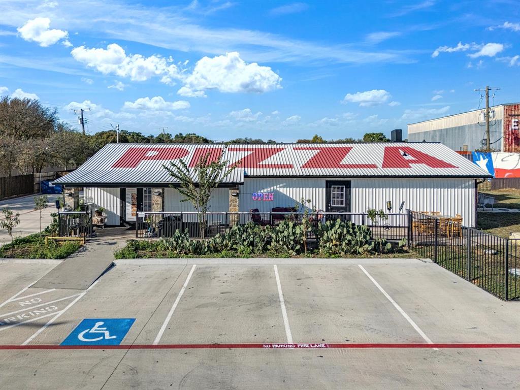 High Traffic Location on Highway 199 Access Road just west of Loop 820 AND just moments away from Lake Worth and newly constructed Jacksboro Highway that is almost completed for even more traffic potential. Come grow with the area and the surrounding neighborhood. SELLER FINANCING AVAILABLE IF NEEDED. with the opportunity to own an established restaurant, bar with recent updates and great location. Features including new concrete parking lot with plenty of spaces. New Heating and Air, Updated Electrical, !500 Gallon Grease Trap, Plumbing with updated bathrooms and Fixtures. 50 Gallon Water Heater, New Tile Flooring and paint. Large covered Outdoor Patio for outside dining. Several TVs for viewing games and sporting events.