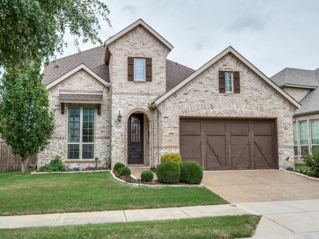 Stunning 4-bedroom, 4-bath home with impressive curb appeal and designer finishes throughout! This spacious open-concept floorplan features soaring ceilings, abundant natural light, rich hardwood floors, elegant archways, and a beautiful stone fireplace that anchors the living room. The chef’s kitchen is a standout with oversized granite island, custom wood cabinetry, stainless steel appliances, gas cooktop, subway tile backsplash, and ample storage, perfect for entertaining and everyday living.

The primary suite offers a peaceful retreat with spacious layout and spa-inspired bath featuring an oversized glass shower, dual vanities, and generous closet space. Secondary bedrooms are well-sized with access to full baths, making the layout ideal for guests or multi-generational living.

Additional highlights include dramatic entry with curved staircase, large dining and living spaces, neutral designer paint tones, upgraded lighting, brand new carpet, and extensive windows overlooking the backyard. The home also features a new roof, providing added value and peace of mind for the next owner. The exterior showcases beautiful stone and brick elevation, manicured landscaping, and a covered patio area ideal for relaxing outdoors.

Located in desirable The Colony area with convenient access to shopping, dining, entertainment, and major highways. This move-in ready home combines luxury, functionality, and timeless style. Come take a look today!