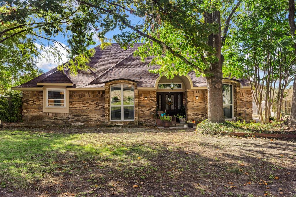 Welcome to your next home in the charming community of Murphy, TX, where modern comfort meets rustic charm. Situated on almost an acre of land, this delightful property features three spacious bedrooms, two full bathrooms, and a convenient two-car garage, delivering a seamless blend of elegance and functionality. Step inside to experience a beautifully crafted interior, highlighted by a large living room where a cozy brick fireplace and an overhead skylight create a warm and inviting ambiance. Luxury vinyl flooring enhances most of the home, ensuring both style and resilience for everyday life.  The kitchen is a delight with its stunning butcher block countertops and timeless white cabinetry, making meal preparation a joy.  Unwind in the updated primary bathroom, a true sanctuary featuring a separate shower and a stand-alone soaking tub. This calming oasis offers the perfect retreat after a long day.  One of the home's standout features is the sunroom, flooded with natural light from the skylight and providing picturesque views of the expansive backyard and large pool. This versatile space is perfect for relaxation, recreation, or hosting guests.  Outside, the backyard is your personal paradise. A large diving pool offers endless summertime fun, while the nearly acre-sized lot provides ample space for outdoor activities, gardening, or basking in the Texas sunshine. Whether you’re lounging by the pool or hosting a barbecue, this area is ideal for both relaxation and entertainment. Enjoy the perfect mix of rural peace and modern comforts in this exquisite Murphy property, located within the highly-ranked Wylie ISD. Whether you’re savoring quiet moments indoors or making the most of your outdoor haven, this home promises both comfort and convenience in a tranquil setting while still being close to many eating establishments and shopping opportunities.
With acceptable offer Seller will credit buyer for needed foundation repairs.  Quote and Engineer report in Documents.