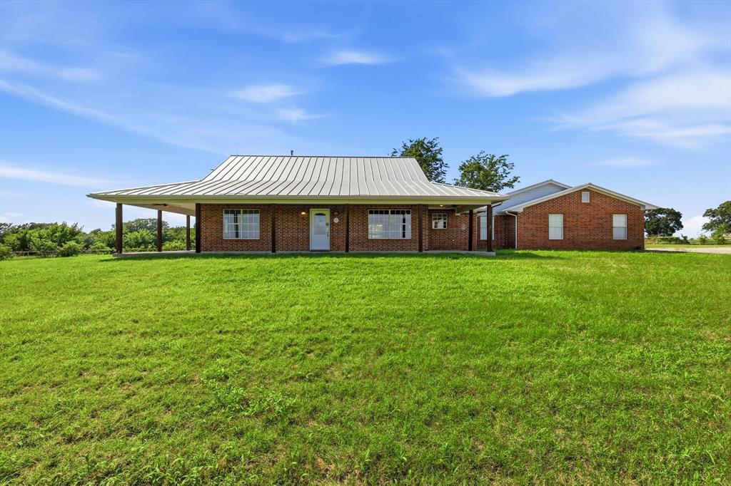 Welcome to North Texas horse country. This 17.5-acre Pilot Point ranch offers the ideal blend of comfortable country living and functional equestrian improvements. The 2,515 sq. ft. home features 2.5 baths, a metal roof, and a wraparound porch perfect for enjoying wide-open views and peaceful ranch living. The land is well-suited for horses with sandy loam soil, good drainage, water in the pasture, and an existing ag exemption. Equestrian improvements include a foaling barn, walk-in barn, hay storage, and electricity to the barn, creating a strong setup for horse owners, breeders, or anyone looking for a manageable ranch property. Per owner, the property is not located in a floodplain. With usable acreage, established improvements, and a highly desirable Pilot Point location, this property is a rare opportunity to own a true horse-ready ranch in one of North Texas’ most recognized equestrian areas.  Open to owner financing.