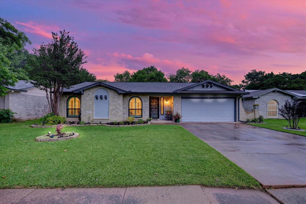 *Ask about the preferred lender incentive. Buyers who finance through the seller’s preferred lender may receive a complimentary 1-0 temporary interest rate buydown. Available for FHA, VA, and Conventional financing.* Beautifully maintained and thoughtfully updated, this move-in ready home is nestled in an established community and showcases true pride of ownership throughout. Featuring all new windows and shutters, along with a reverse osmosis water filtration system, this home offers enhanced energy efficiency, convenience, and quality upgrades from the start. The exterior boasts a well-manicured, landscaped yard with mature design elements that create a welcoming first impression. Inside, numerous updates and careful attention to detail make this home truly ready for its next owner. The inviting living area features wood laminate flooring, a striking stone wood-burning fireplace, vaulted beamed ceilings, and stylish wood accent walls that add warmth and character. The updated kitchen is equipped with granite countertops, refreshed cabinetry, stainless steel appliances, and a wood-accented peninsula that opens seamlessly to the dining area, perfect for everyday living and entertaining. A charming wet bar adds an additional custom touch. Step outside to a private backyard retreat featuring a spacious covered patio, extensive solar lighting for evening ambiance, a beautifully landscaped yard, and a storage shed for added convenience. With its combination of comfort, functionality, and well-cared-for updates, this home offers a wonderful opportunity in a highly convenient Arlington location with easy access to major freeways, shopping, dining, and entertainment.