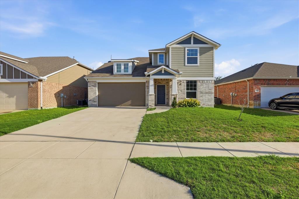 There’s something exciting about walking into a home that already feels complete. Fresh finishes, natural light, room to grow, and spaces designed for everyday living—this one delivers from the start. Located in the sought-after Bar C Ranch community and within walking distance to nearby schools, this 5-bedroom, 3-bath home offers a layout that simply works for both busy weekdays and slow weekends at home.
Natural light fills the open-concept living spaces, while engineered wood floors create a warm and inviting flow throughout the main areas. At the center of the home, the kitchen keeps everyone connected with granite countertops, a large island with breakfast bar seating, and all-new stainless steel appliances, including the refrigerator. Whether it’s morning coffee around the island or evenings spent entertaining, this space was made to gather.

Brand new carpet and updated fixtures throughout give the home a fresh, move-in ready feel without the projects waiting after closing. The primary suite offers a private retreat with dual sinks, a garden tub, separate shower, and walk-in closet designed for both comfort and function.
Step outside to a backyard built to be enjoyed year-round. From weekend cookouts under the covered patio to evenings around the custom paver extension and pergola, there’s room to relax, entertain, and make the most of outdoor living.

Enjoy access to community pools, walking trails, parks, and nearby schools just a short walk away. Conveniently located minutes from Saginaw shopping and dining, only 7 miles from Alliance Town Center, and approximately 8 miles from the Fort Worth Stockyards and Downtown Fort Worth, this location offers the perfect balance of neighborhood comfort and city convenience.

The only thing missing now is the next chapter being written here.