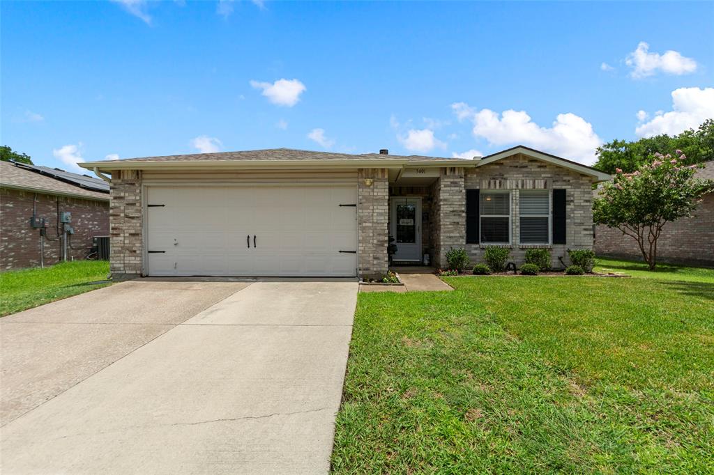 Welcome home to this charming single-story 3-bedroom, 2-bath residence in the desirable Legends of McKinney community. Offering a functional open layout, this home features a spacious living area that flows seamlessly into the kitchen and breakfast nook—ideal for both everyday living and entertaining. The private primary suite includes a large walk-in closet and en suite bath, while the flexible third bedroom with French doors makes a perfect home office, playroom, or guest space. Step outside to enjoy the extended patio, mature trees, storage shed, and a nicely sized backyard with room to relax or play. Conveniently located near Hwy 121 and US-75 with easy access to shopping, dining, and everyday amenities.