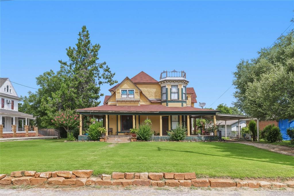 Own a piece of Brownwood history with this incredible 1905 Queen Anne-style home on Coggin Ave. Full of timeless character, architectural charm, & endless possibilities, this remarkable property offers the rare opportunity to restore & personalize one of Brownwood’s historic treasures.

With 4,512 square feet of living space, this grand home provides room for everyone with 5 bedrooms, 3 full bathrooms, 2 spacious living areas, 2 dining areas, & a parlor that could be a 6th bedroom, game room, office, library, etc.

Many of the interior renovations have already been completed, including new sheetrock & fresh paint in several rooms, while other areas proudly showcase the original shiplap walls & craftsmanship that highlight the beauty of early 1900s construction. This home truly captures the character & charm of a bygone era while allowing the next owner to continue the restoration journey.

A large mini split system has already been installed serving the breakfast area & kitchen. Additional mini splits can be added throughout the remaining rooms for approximately $10,000, providing efficient heating & cooling.

The next chapter of this Queen Anne beauty includes exterior refinishing & the opportunity to complete select interior finishes or updates according to your own vision. Whether restored as a stunning personal residence or transformed into an income-producing property, the possibilities are tremendous. This home would be ideal for a large family, entertaining, an Airbnb, or even a charming bed & breakfast.

Outside, the property continues to impress with beautiful landscaping, a fenced garden area, classic wrought iron fencing, & a large storage building that could easily become a workshop or hobby space. 

Homes with this much space, character, and history are becoming increasingly rare. If you have dreamed of owning a piece of the early 1900s, this is an opportunity you won’t want to miss. A classic Queen Anne treasure at an unbelievable value!