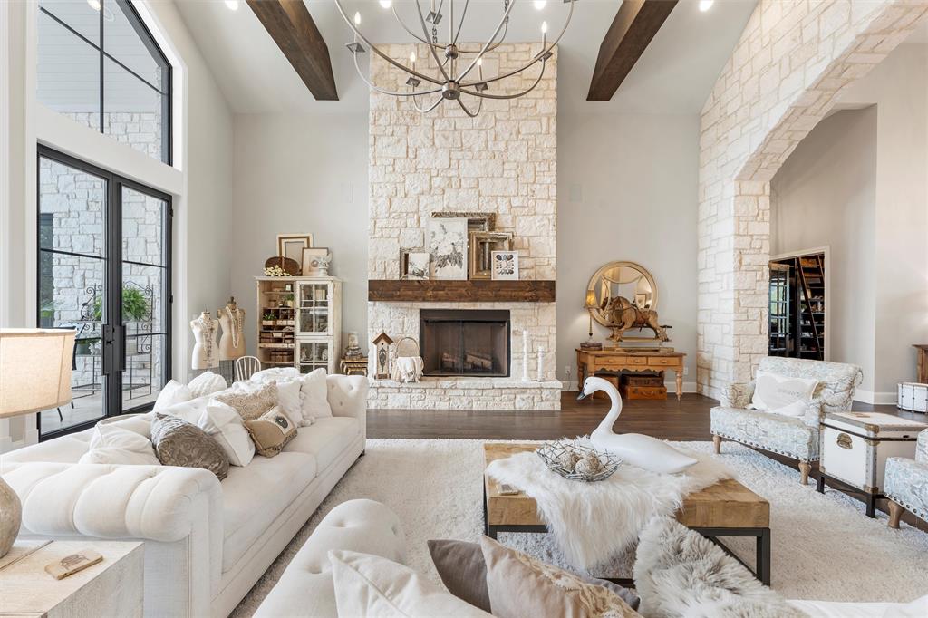 Luxury awaits at 9010 Canyon Trail, McGregor, TX—an extraordinary 7-bed, 5.5-bath, 7,861-sq-ft estate in the exclusive Hidden Valley community. Built in 2018 by Loera Custom Homes, this 0.71-acre cul-de-sac masterpiece blends timeless elegance with modern sophistication.

Step inside to soaring ceilings, genuine hardwood floors, and a breathtaking open layout. The chef’s kitchen dazzles with granite counters, two large islands, 48 inch dual-fuel range, Monogram double ovens, built-in fridge, and a walk-in pantry. The living room’s floor-to-ceiling austin stone fireplace and walls of windows open to the resort-style backyard.

The main-level primary suite is pure serenity: vaulted ceilings, sitting area, and a spa bath with marble floors, soaking tub, steam shower, and boutique closet spaces. Two private guest suites, Alderwood paneled study, and formal dining complete the first floor.

Upstairs, four spacious bedrooms with two bathrooms and an open concept landing space offer endless flexibility for multigenerational living.

Outside, escape to your private oasis: heated gunite pool + spa, covered pavilion with full outdoor kitchen and raised garden beds with drip irrigation and custom garden shed—all surrounded by mature trees and total privacy.

The oversized 3-car garage includes epoxy and ample cabinet storage. This Hidden Valley oasis delivers peace of mind along with convenience, just minutes from Waco, Baylor, and SpaceX’s booming McGregor corridor. Located in Midway ISD and NO mandatory HOA.

This turnkey legacy estate is better than new. Schedule your private tour today!