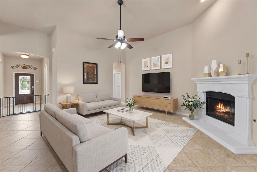 Nestled in this wonderful and desirable Rockwall neighborhood, this stunning 4-bedroom, 3 full bath residence offers 2,834 square feet of thoughtfully designed living space that perfectly balances comfort, style, and everyday functionality.

From the moment you arrive, you'll appreciate the formal entry and excellent craftsmanship. The spacious open floor plan flows effortlessly, creating inviting spaces for both intimate moments and lively entertaining. 4 generous bedrooms provide ample room for everyone, while 3 full baths ensure convenience never takes a back seat. Natural light pours through the home. Upstairs, you'll find an additional Living area. The Kitchen features granite counters, a pantry, an electric cooktop, a wall oven, and a microwave as well as a breakfast bar.

The neighborhood surrounding Crescent Cove Drive offers quiet, tree-lined streets and a welcoming community atmosphere that make this the kind of place where lasting memories are made. Just moments away, Raymond Cameron Lake Park offers scenic trails, open green spaces, and waterfront beauty perfect for morning jogs, weekend picnics, or peaceful evening strolls along the lake.

Rockwall itself delivers an unmatched blend of small-town charm and modern convenience, with outstanding schools, vibrant dining, unique shopping, and easy access to the greater Dallas-Fort Worth metroplex.

This is more than a house, it's the lifestyle you've been searching for. Schedule your showing today before this incredible opportunity slips away!