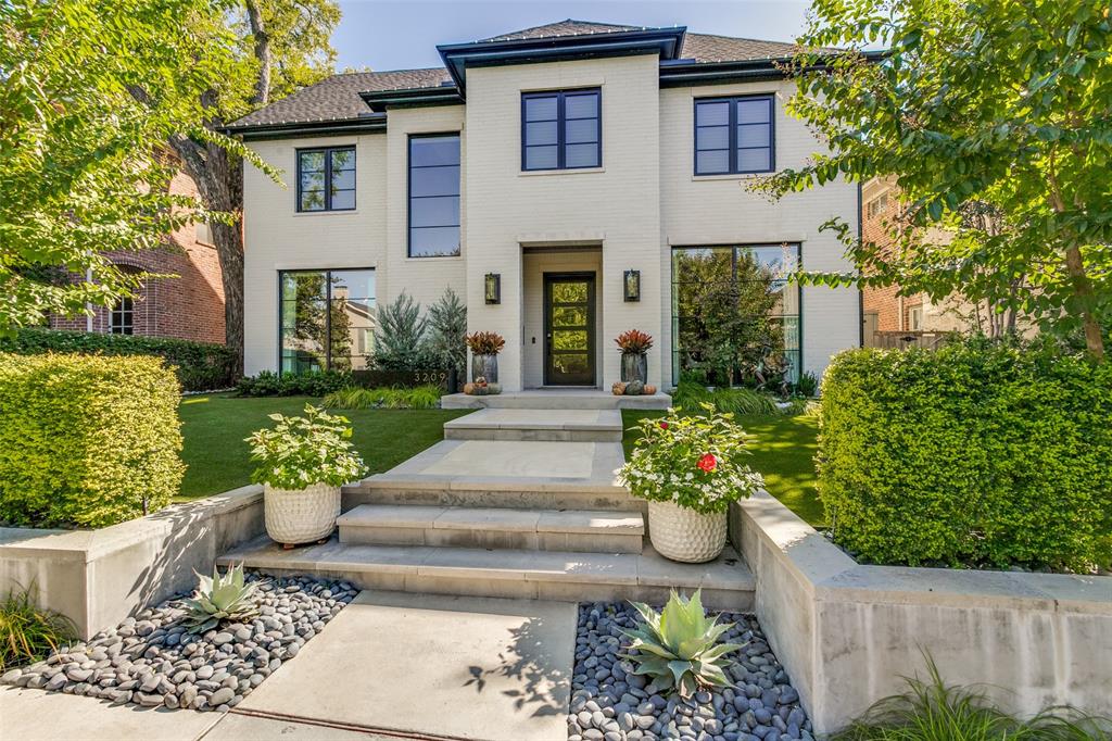 This meticulously constructed home, built in 2020, showcases an unparalleled level of attention to detail and a commitment to exceptional quality. Every aspect of this home has been carefully curated, resulting in a unique and custom living experience that seamlessly blends aesthetics with functionality. Numerous upgrades have been thoughtfully incorporated, including the addition of an elevator, a custom-designed pool & spa, extensive landscaping, hardscaping, artificial turf, & an outdoor living area featuring a sleek linear fireplace. The kitchen, undoubtedly the heart of the home, boasts a spacious island, a cove dishwasher, a Wolf microwave & steam oven, & the addition of a wet bar. For effortless entertaining, there's also a Sub-Zero wine fridge with refrigerator & freezer drawers. The home is adorned with custom automated shades, exquisite light fixtures, & top-notch hardware. Nestled within the highly sought-after HPISD, this property is a true gem that should not be overlooked