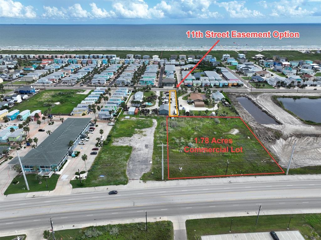 Nestled on 1.73 acres in the center of Port Aransas off 361, this property is a short distance to the beach, deep sea fishing, bay waters, local airport, restaurants, community theatre, post office, shopping, pharmacy, birding center with overlook, nature trails and offers a quick easy drive to North Padre - Corpus Christi.  GOLF CART ACCESS FROM 11TH STREET negotiable with accepted offer! Driveway permitting must be approved through TxDot. Choice property for corporate inventing, 1031 exchange, business start up, etc. C-2 usage.