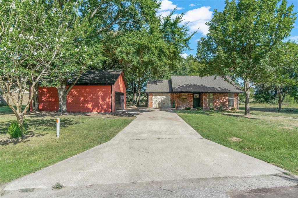 Welcome to this beautifully remodeled 3-bedroom, 2-bath home located in the desirable Willow Lake Estates, a gated HOA community in Wills Point, TX. Set on a spacious .49-acre lot, this property offers the perfect blend of modern updates, functionality, and peaceful surroundings.

Step inside to discover a bright and open-concept layout connecting the living room, dining area, and kitchen – ideal for entertaining and everyday living. The home features luxury vinyl plank flooring throughout, brand new appliances, updated countertops, and all-new light and plumbing fixtures.

The oversized garage boasts extra-high ceilings, providing a versatile space for car enthusiasts, a workshop, or additional storage. Outside, enjoy the privacy of a fully fenced backyard, complete with a storage shed and mature trees offering plenty of shade in both the front and back yards.

Don’t miss your opportunity to own this move-in-ready home in a quiet, established community with a country feel just minutes from town.