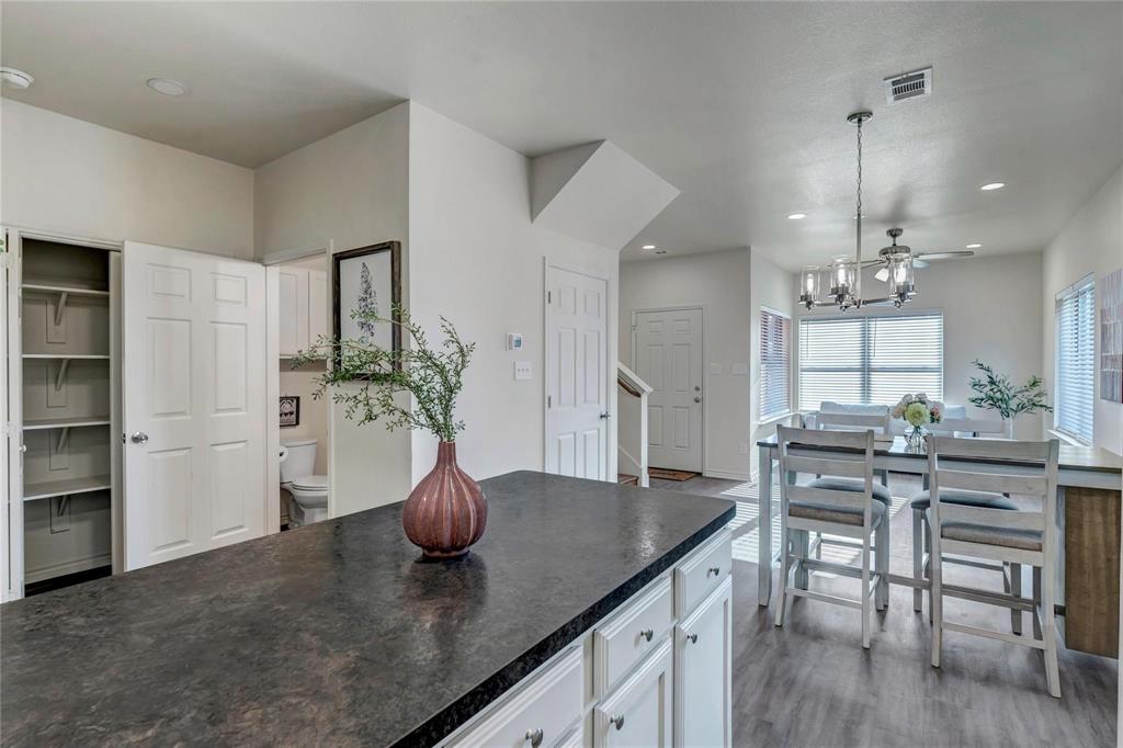 Come and look at this beautiful 2-story, 3-bedroom, 2 and a half-bath townhome offering 1,263 square feet of thoughtfully designed living space. In the heart of Fort Worth new construction features modern finishes throughout, including stainless steel appliances, quality cabinetry, and durable flooring. The open-concept main level is ideal for both daily living and entertaining, while all bedrooms are located upstairs for added privacy. The spacious primary suite includes a private bath. A 2-car garage provides added convenience. Located next to the hospital district, with easy access to shopping, dining, and major highways—this move-in-ready home is the perfect blend of comfort, style, and location.  Please review offer instructions to make sure you meet income requirements. Home must be owner occupied and must complete 20 hours of sweat equity.