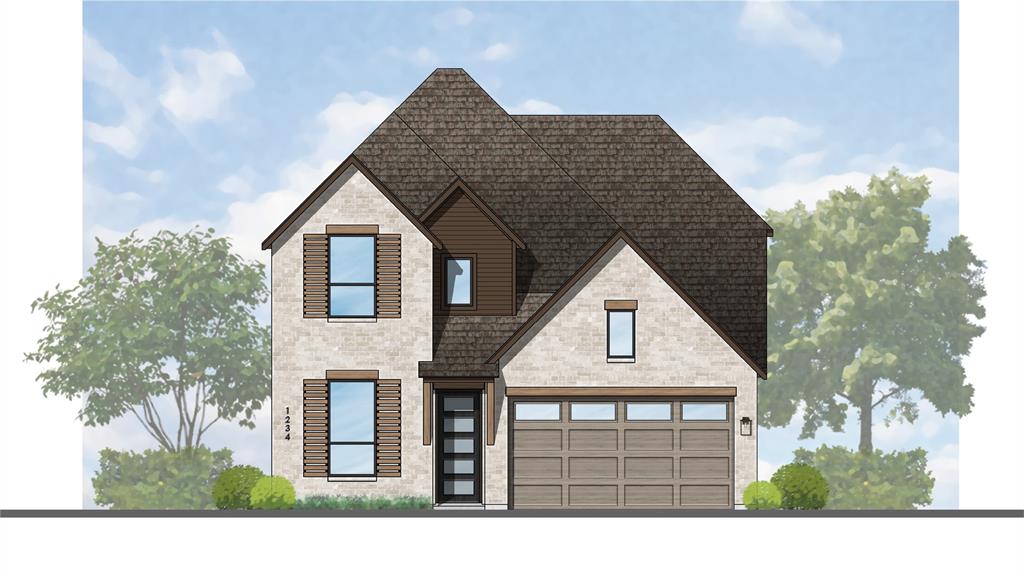 Come live among the trees in Treeline, by Hillwood. Swim in the community pool, play pickleball, gather at the amphitheater and meet your neighbors at the Food Truck Court.  Trails, fishing, kayaking, workout facilities, playgrounds, parks...resort style living in a quiet, friendly neighborhood then. This beautiful Highland home is block or less from all of it. When you are done, come home to soaring ceilings, a custom kitchen with built in appliances and luxurious quartz countertops. Primary bath boats a freestanding tub, dropped shower and quartz countertops with undermount sinks and split vanities. Secondary bed downstairs. Two beds and two baths upstairs with a loft and entertainment room create plenty of space for everyone.  All the quality and finishes you have come to expect from this premier builder.