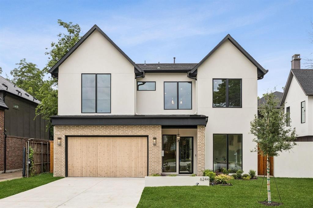 Located in the highly coveted neighborhood of Lakewood Heights, this new construction home offers a blend of transitional modern architecture and timeless luxury. With over 4,300 square feet of thoughtfully curated living space, the home features 6 bedrooms and a bonus room and 5 full baths. Thoughtfully designed for both everyday comfort and effortless entertaining, the home showcases a chef’s kitchen equipped with premium Viking 5 series appliances, quartzite countertops, and a custom temperature controlled wine cellar that holds up to 286 bottles. At the heart of the home is the comfortable family room that features a built-in bench and storage space with a gas burning fireplace that connects to the kitchen and dining area. An oversized covered outdoor patio extends your living space and invites year-round enjoyment. The serene first-floor primary suite offers a true sanctuary with dual vanities, spa-like shower, soaking tub, and walk-in closet. Upstairs, you'll find five additional bedrooms, along with a large game room, providing ample flexibility for family and guests. The builder is offering a 1% incentive towards rate buy-down.