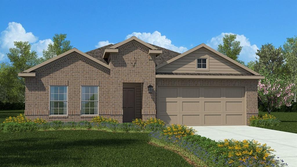 Beautiful new D.R. Horton home in the Terra Trace community located in the heart of South Fort Worth and Crowley ISD! Newly designed Homes to suit the needs of the most discerning Buyers. This thoughtfully designed single-story Natchez floorplan elevation C, with a quick estimated Summer completion, features 4 bedrooms, 2 bathrooms, and a 2-car garage with an open-concept layout that connects the family room, dining area, and modern kitchen to create an easy flow for everyday living. The kitchen is well-appointed with quartz countertops, 36” upper cabinets, stainless steel appliances, electric range, stainless steel drop-in sink, a center island, and a walk-in pantry—offering both functionality and style for cooking and entertaining. The private primary suite includes an en-suite bath with dual quartz vanities, an oversized shower, and a walk-in closet located off the bathroom. Quartz vanity tops are also included in the secondary bathroom, and luxury vinyl plank flooring is installed throughout all main areas and wet zones. This home is built with energy-efficient construction and equipped with America’s Smart Home Technology, plus exterior enhancements including a covered back patio, full sod, sprinkler system, privacy fencing, and landscaping. Future amenities include resort style swimming pool and playgrounds. Easy access to Chisholm Trail Pkwy, 820 and I-20 West, and close proximity to Shops, Dining, Fort Worth Stockyards and Zoo.