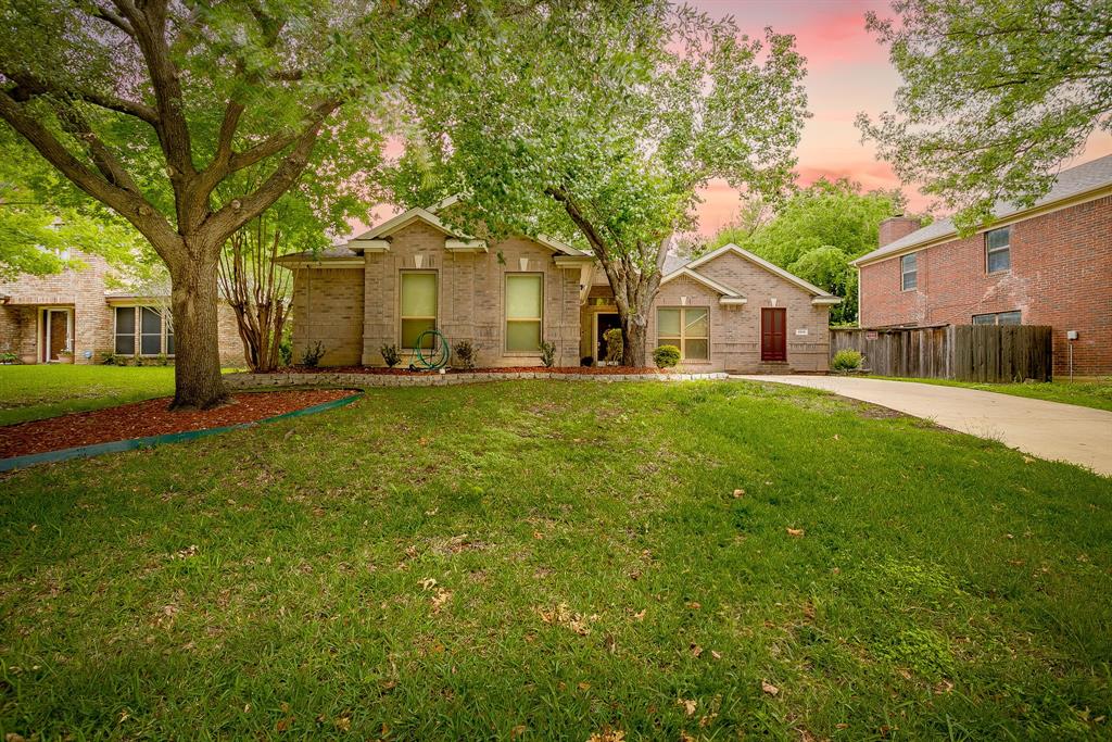 Welcome home! Back on the market at no fault of the seller-This spacious beauty has been well maintained, freshly painted, and ready for a new family to enjoy! Located in the highly desirable subdivision of Walnut Creek and within walking distance of the Walnut Creek golf course and Boren Elementary, you do not want to miss this gem. Mature landscaping, towering oak shade trees, and a well-established neighborhood are the first noticeable features to this remarkable home.  Walking in, you are greeted with luxurious hard wood floors, a light and bright color pallet and a character packed floorplan. Glide through the charming formal dining, kitchen and living room. Notice the elevated granite countertops, separate utility with second fridge or freezer option, tons of walk-in closets, dual pantries and rich wood-built cabinetry are just a few of the bonuses, throughout. 4-ton Trane unit replaced in 22, updated electrical panel and breakers in 2021, new microwave, and home is still covered under a service plan. Entertain like a pro in this culinary dream kitchen: lots of countertop space for food prep and serving, under cabinet lighting, and TWO pantries! 4 split bedrooms allow for versatility: optional office space, workout room, gaming room or more! The primary bedroom overlooks the captivating backyard with backdoor access or just sitting and relaxing from inside the bay windows. Some backyard features are a firepit, gorgeous shade trees, and an 8 ft wooden privacy fence for your own little tranquil retreat. A must see to be able to appreciate.