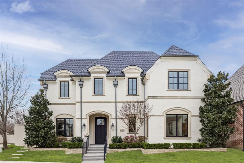 Built in 2016 by renowned Bob Thompson Homes, this stunning interior corner-lot home sits on a quiet cul-de-sac inside a 24-7 guarded and gated community offering private streets, front and back routine lawn maintenance and true lock-and-leave ease. With no neighbors on one side and a  wooded backdrop, the setting offers a sense of privacy along with peaceful sky and treetop views. Upon entering, you’re welcomed by rich hardwood floors, stained wood beams, custom designer lighting, and a dramatic floor-to-ceiling stone fireplace. Custom stained cabinetry with floating shelves and designer hardware further define and elevate the main living space. Expansive sliding patio doors disappear, seamlessly connecting indoors to a fully Phantom-screened outdoor retreat complete with built-in bbq, Blaze refrigerator, ceiling fans, speakers, trellised vines, and a heated plunge pool, ideal for year-round entertaining. The beautifully designed chef’s kitchen blends beauty and performance, highlighted by a breathtaking Calcutta marble island and matching marble slab backsplash. Commercial grade appliances include a 48in Wolf cooktop with griddle, Sub-Zero refrigerator, Wolf ovens, and Fisher & Paykel dishwasher drawers. An oversized under-stair pantry, additional bar area with glass lit cabinetry, wine fridge, and fully equipped scullery ensure seamless entertaining. The thoughtfully designed floor plan offers two bedrooms downstairs, including a serene primary suite overlooking the pool with freestanding tub, dual vanities, custom closet with island, private pocket office, and dedicated gym with sauna. Upstairs features an additional ensuite bedroom, spacious game room, plus an oversized spray-foam insulated walk-in attic.  Control4 and surround sound speakers throughout, three-car garage, oversized laundry, and mudroom with built-in storage complete this exceptional home. A full list of features can be found in the media section.