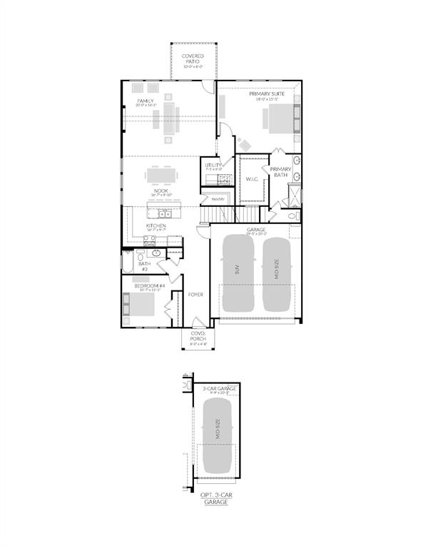 MLS# 20475222 - Built by Trophy Signature Homes - Ready Now! ~ The Stanley II is a winning combination of comfort and adaptability. The main floor offers a bedroom with a full bath for guests. Of course, no one could blame you if you crafted an exceptional workout room instead. A wall of windows in the airy family room illuminates the space with natural light that carries into the casual dining area and the spectacular kitchen. Quartz countertops, stainless steel appliances and a gorgeous island ensure the kitchen will be everyone’s favorite space. The presence of an upstairs loft near the bedrooms with a full bath creates a home-within-a-home.