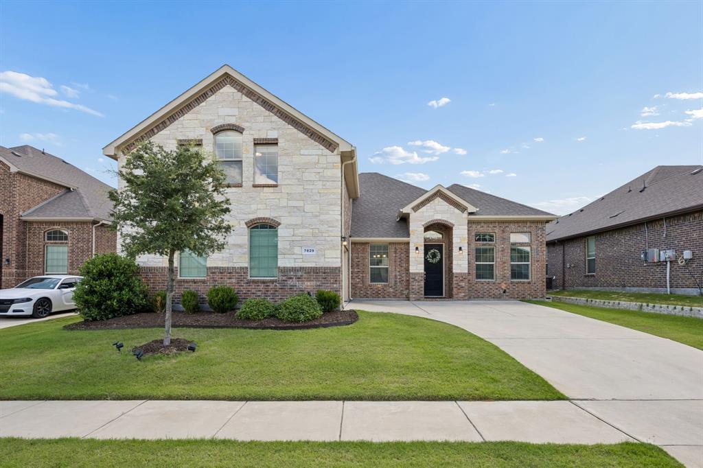 Welcome to 7829 Bella Way- where your Pinterest board finally comes to life! This gorgeous, 4 bed 3 bath home serves up all the space, style, and comfort you've been searching for, with a floor plan that's as functional as it is fabulous. The kitchen, featuring granite countertops, is ready for everything from gourmet dinners to late night ice cream therapy sessions, while the open living spaces practically beg for the game nights, movie marathons, and holiday gatherings.  The downstairs primary suite?  Let's just say it's giving luxury retreat energy.  Outside, you'll find the perfect spot for backyard BBQs or your morning coffee.  Located in a desirable, gated Arlington neighborhood that also feeds into Mansfield ISD.  Close to shopping, dining, entertainment, and all the conveniences that make life easier.