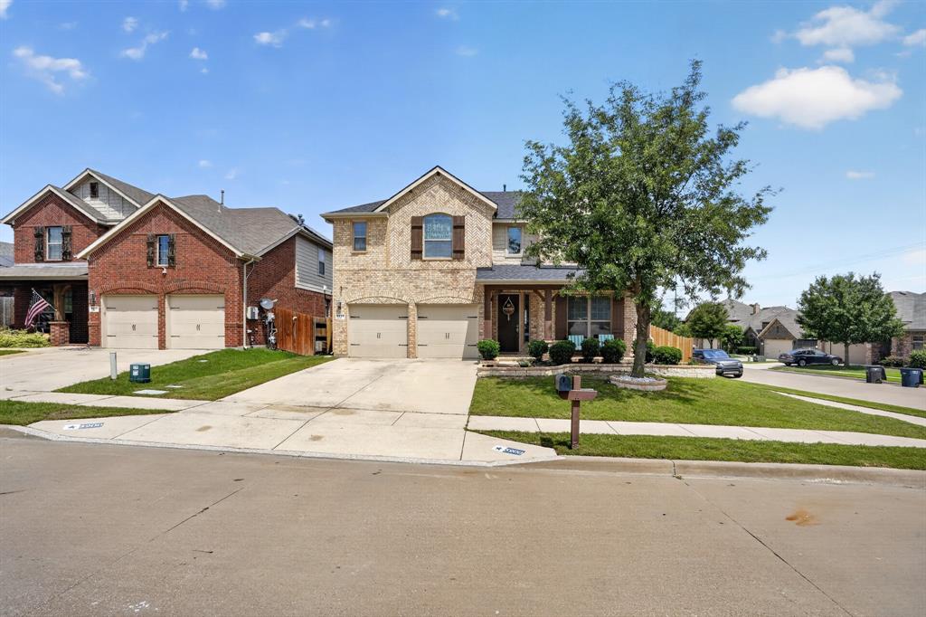 Welcome to this beautifully cared-for First Texas Home located in the sought-after Marine Creek Ranch community! Offering 4 bedrooms, 2.5 baths, and a versatile layout, this home combines spacious living with thoughtful design and modern updates.
Inside, you'll find multiple living and entertaining spaces, including a dedicated home office, formal dining area, upstairs game room, and a bright breakfast nook. The open-concept kitchen is designed for both functionality and style, featuring granite countertops, a large center island, gas cooktop, and upgraded 42-inch cabinets with plenty of storage.
The oversized corner lot provides extra outdoor space to enjoy, while the extended covered patio creates the perfect setting for relaxing evenings or weekend gatherings. A storage shed adds even more convenience.
Recent improvements include a new roof installed in June 2025 and a new fence completed in July 2025, giving buyers added confidence and long-term value.
Conveniently located near schools, parks, shopping, and dining, this move-in-ready home showcases true pride of ownership and is ready for its next owner to enjoy.