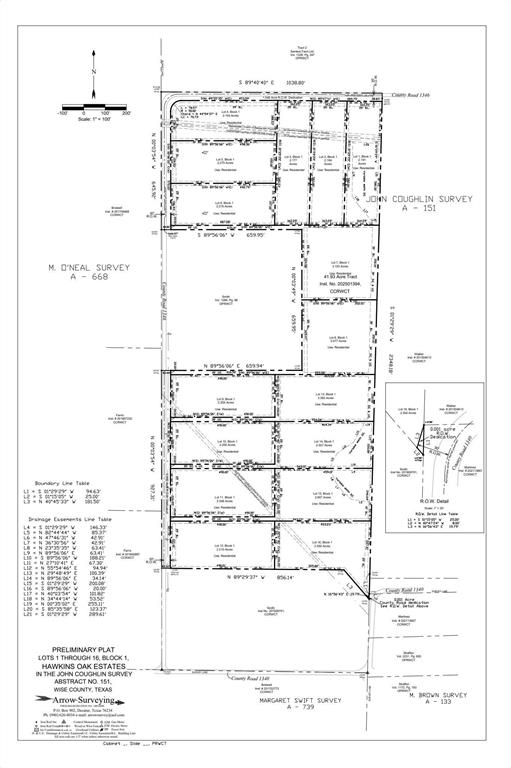 Hawkins Oak Estates - Land
